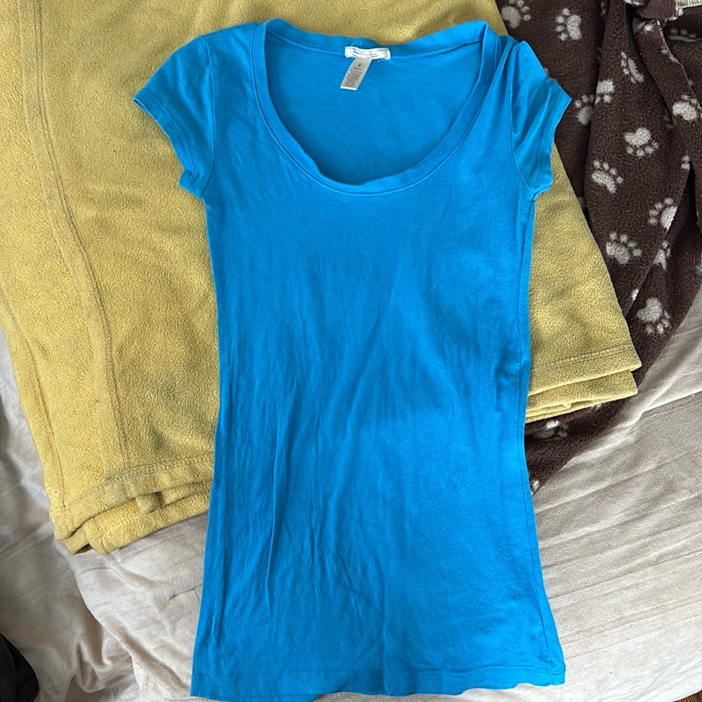 Bright blue classic tshirt